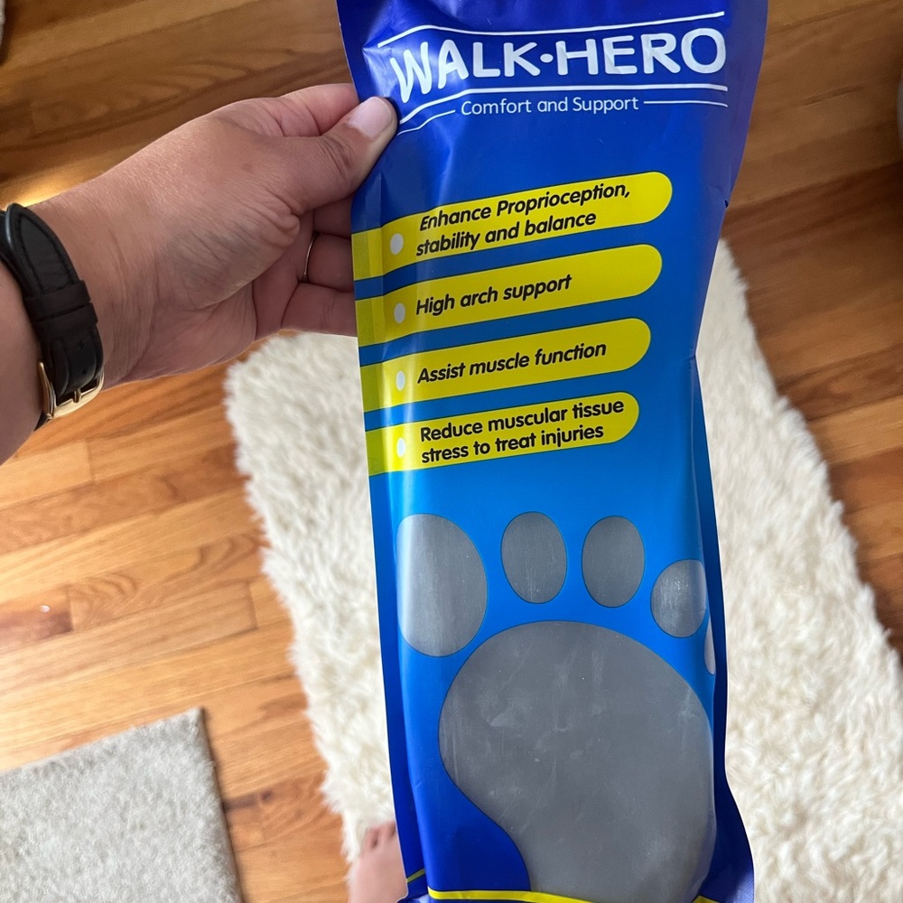 Blue Walk-Hero Support Insoles
